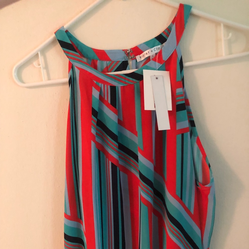 Violet and Claire tank